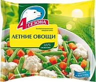 Летние овощи замороженные 400 г 4 Сезона