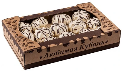 Зефир глазированный День-Ночь 1 кг Любимая Кубань