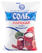 Соль поваренная пищевая молотая Илецкая 1 кг