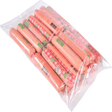 Сосиски Молочные с мясом птицы ~1,7 кг Глазовская птица