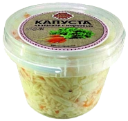 Капуста квашеная с морковью 900 г Дары Удмуртии