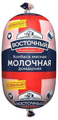 Колбаса вареная куриная Молочная Домашняя 3-й сорт 350 г Восточный