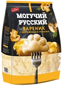 Вареники с картофелем и грибами Могучий Русский 900 г Сальников