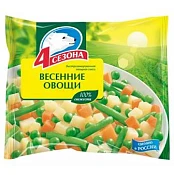 Весенние овощи замороженные 400 г 4 Сезона