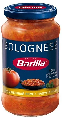 Соус томатный с говядиной и свининой Болоньезе 400 г Барилла