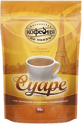 Кофе растворимый Суаре 95 г Московская кофейня на паяхъ