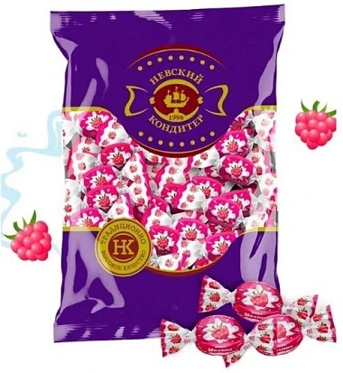 Карамель Малина со сливками 1 кг Невский кондитер