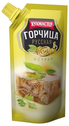 Горчица Русская 140 г Кухмастер