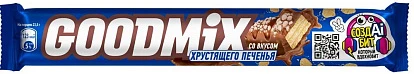 Батончик Гудмикс Дуо Хрустящее печенье 40 г