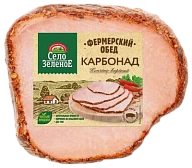 Карбонад Деревенский из свинины копчено-вареный кат. А 300 г Село Зелёное