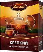 Чай черный крепкий Лисма 100 пакетиков