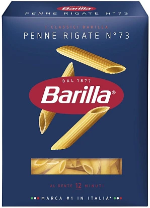 Макаронные изделия Barilla Пенне Ригате №73 из твердых сортов пшеницы 450 г
