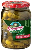 Огурчики маринованные Хрустящие 6 соток 720 мл Десан