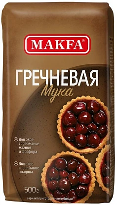 Мука гречневая 500 г Макфа