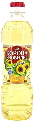 Масло подсолнечное рафинированное 0,5 л Корона изобилия