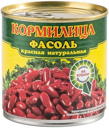 Фасоль красная 425 мл Кормилица