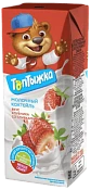 Коктейль молочный Клубника со сливками 3,2% 200 г Топтыжка