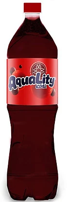 Напиток среднегазированный Кола 1,5 л Аквалити