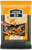 Сыр полутвердый Сметанковый с лисичками 50% 180 г Сырный шеф