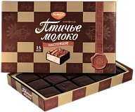 Набор конфет Птичье молоко со сливочно-ванильным вкусом 200 г Рот фронт