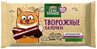 Творожные ванильные палочки в глазури 20% 150 г Село Зелёное