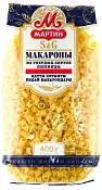 Макароны колечки №1 400 г Мартин