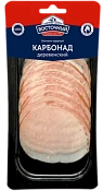 Карбонад копчено-вареный из свинины Деревенский 100 г Восточный