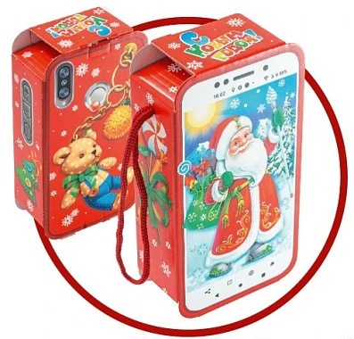 Сладкий новогодний подарок Сувенирный №1 300 г Сарапульская КФ