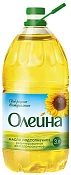 Масло подсолнечное рафинированное 3 л Олейна