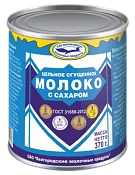 Молоко цельное сгущенное ГОСТ 370г Белгородские молочные продукты