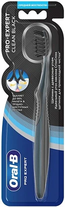 Зубная щетка Орал-Б Про-Эксперт Клин Блэк средней жесткости