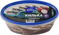 Килька пряного посола Ленинградская обыкновенная 400 г Балтийский берег