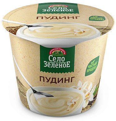 Пудинг ванильный 3% 120 г Село Зелёное Пудинг ванильный 3% 120 г Село Зелёное