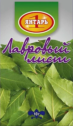 Лавровый лист 10 г Янтарь-1