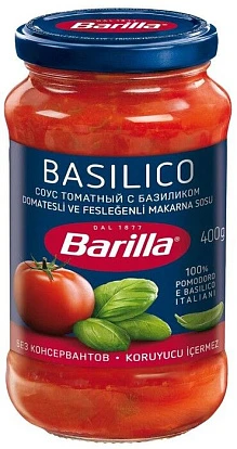 Соус томатный с базиликом 400 г Барилла