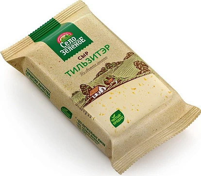 Сыр Тильзитэр 50% 200 г Село Зелёное