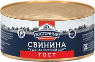 Свинина тушеная ГОСТ высший сорт 325 г Восточный