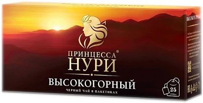 Чай черный Принцесса Нури 25 пакетиков