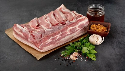 Грудинка из свинины кат. Б охлажденная ~1,7кг Восточный