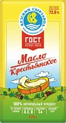 Масло сладкосливочное Крестьянское 72,5% 175 г Кезский сырзавод