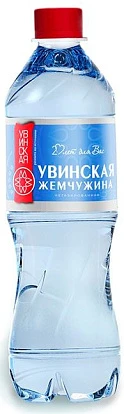 Минеральная вода негазированная 0,5 л Увинская жемчужина