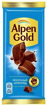 Шоколад Aльпен Голд Молочный 80 г