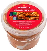 Шашлык из курицы Мексиканский замороженный 2 кг Пестречинка