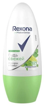 Дезодорант роликовый Рексона Бамбук и алоэ вера 50 мл Дезодорант роликовый Рексона Бамбук и алоэ вера 50 мл