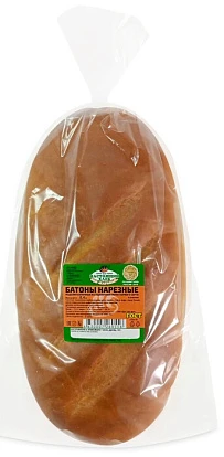 Батон Нарезной 1-й сорт 400 г Каравай Батон Нарезной 1-й сорт 400 г Каравай