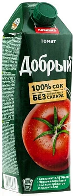 Сок томатный 1 л Добрый