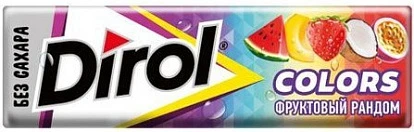 Жевательная резинка Дирол Фруктовый рандом 13,6 г