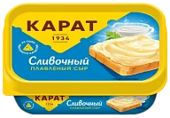 Сыр плавленый сливочный 45% 200 г Карат
