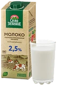 Молоко ультрапастеризованное 2,5% 950 мл Село Зелёное