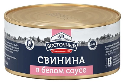 Свинина в белом соусе 325 г Восточный